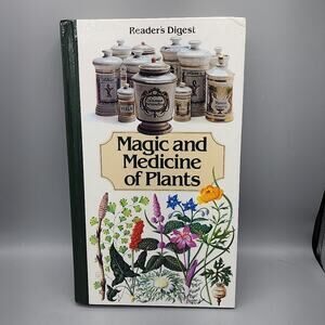 Readers Digest Magic and Medicine of Plants Vintage Hardcover Book